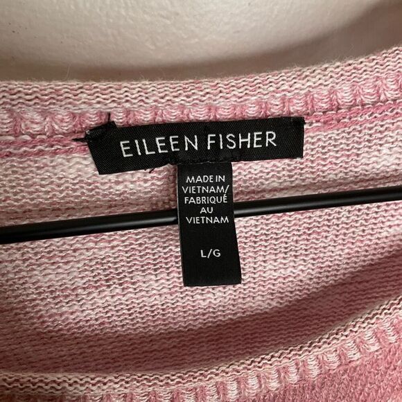 Eileen Fisher Organic Linen Slub Sweater - Picture 4 of 6